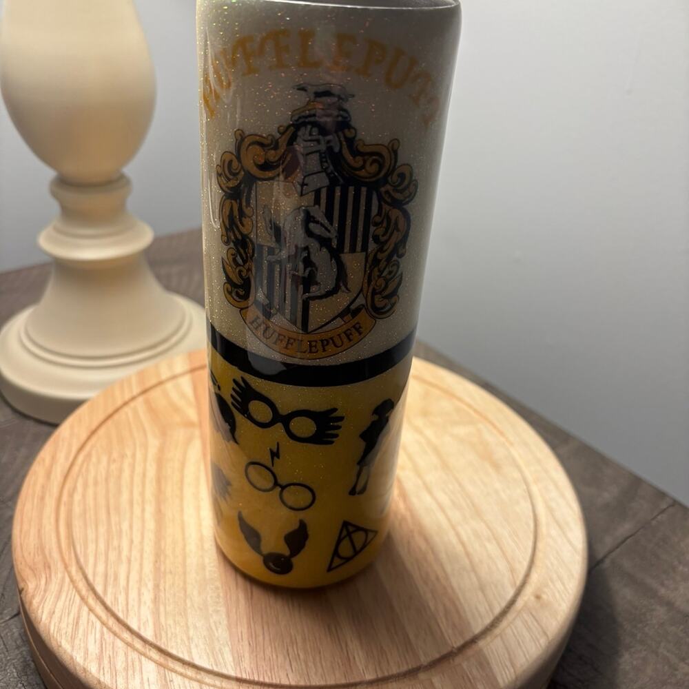 Hufflepuff Harry Potter Handmade Resin Metal Cup